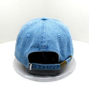 DF Blue Jean Distressed Dad Hat